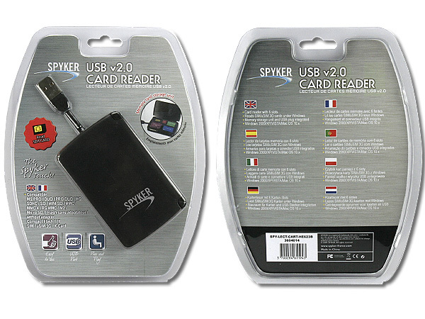 HURRISE lecteur d'identification Lecteur de carte d'identité 125Khz  périphérique d'interface hôte USB 2.0 Portée de détection - Cdiscount  Informatique