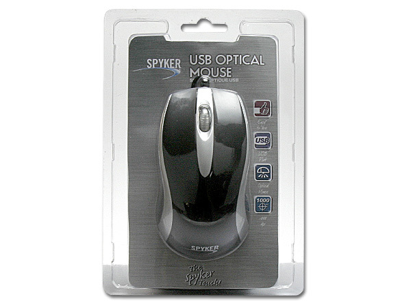 SOURIS OPTIQUE USB BD-2278-BK-SIL