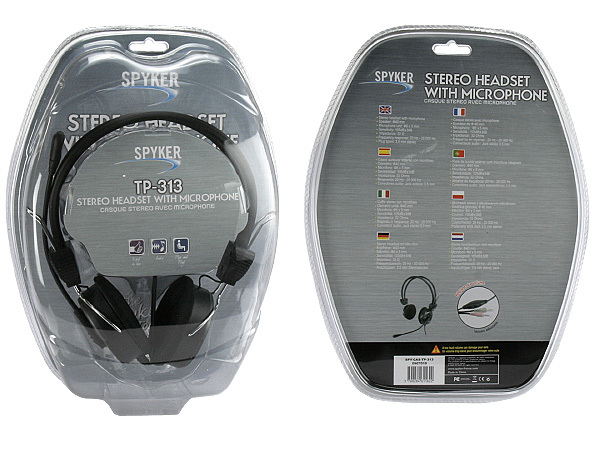 CASQUE STEREO AVEC MICROPHONE TP-313