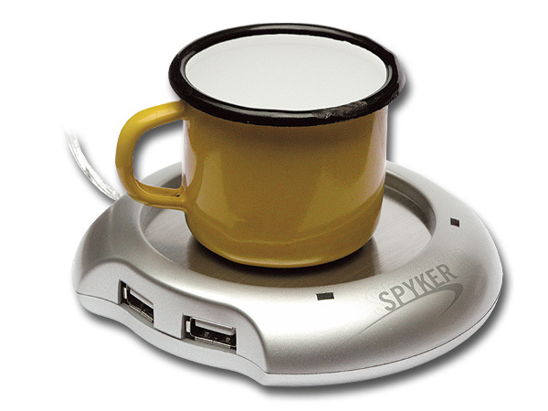 RECHAUFFE-TASSE AVEC 4 PORTS USB 