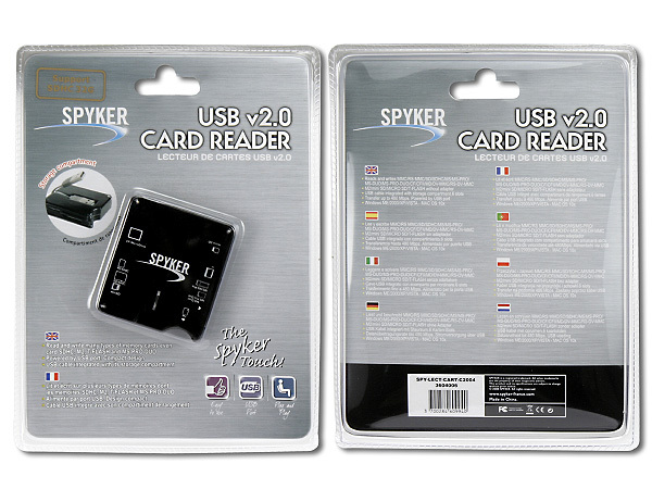 LECTEUR DE CARTES MEMOIRE USB 2.0 C2004