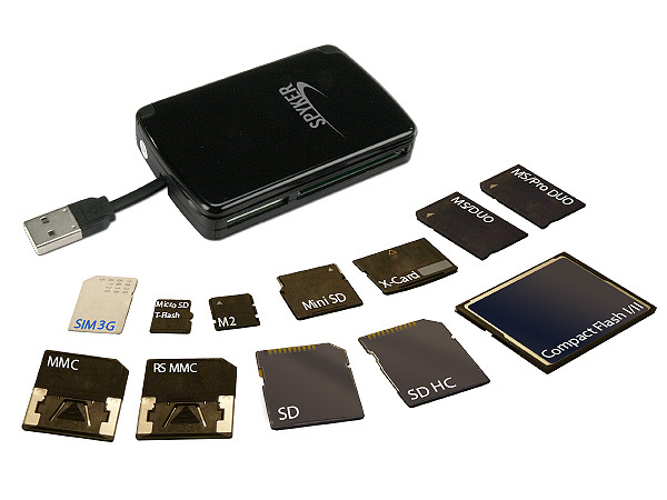 LECTEUR MULTICARTE+SIM CARD