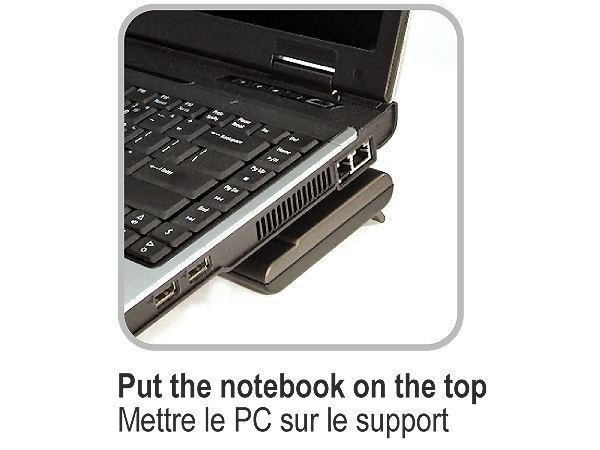 SUPPORT VENTILE POUR PORTABLE DP8000