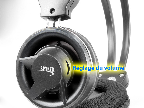 CASQUE STEREO AVEC MICROPHONE DETACHABLE