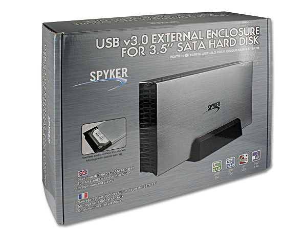 BOITIER EXTERNE USB v3.0 POUR DISQUE DUR 3.5’’ SATA