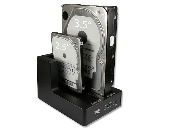 STATION D'ACCUEIL USB v3.0 POUR DISQUE DUR SATA 3.5''/2.5''