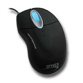 SOURIS OPTIQUE ERGONOMIQUE VELOURS NOIR M1001