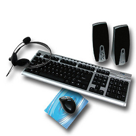 PACK CLAVIER+SOURIS PS2+H.P+CAS.MIC