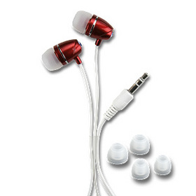 ECOUTEUR STEREO INTRA-AURICULAIRE AL151-RED