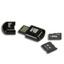 MINI LECTEUR USB CARTE MICRO SD / M2 C909-BK