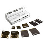 LECTEUR DE CARTES USB v2.0 AVEC HUB USB 3 PORTS